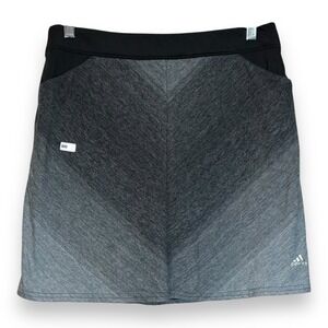 Adidas Golf Skort Heathered Gray Size S Women's